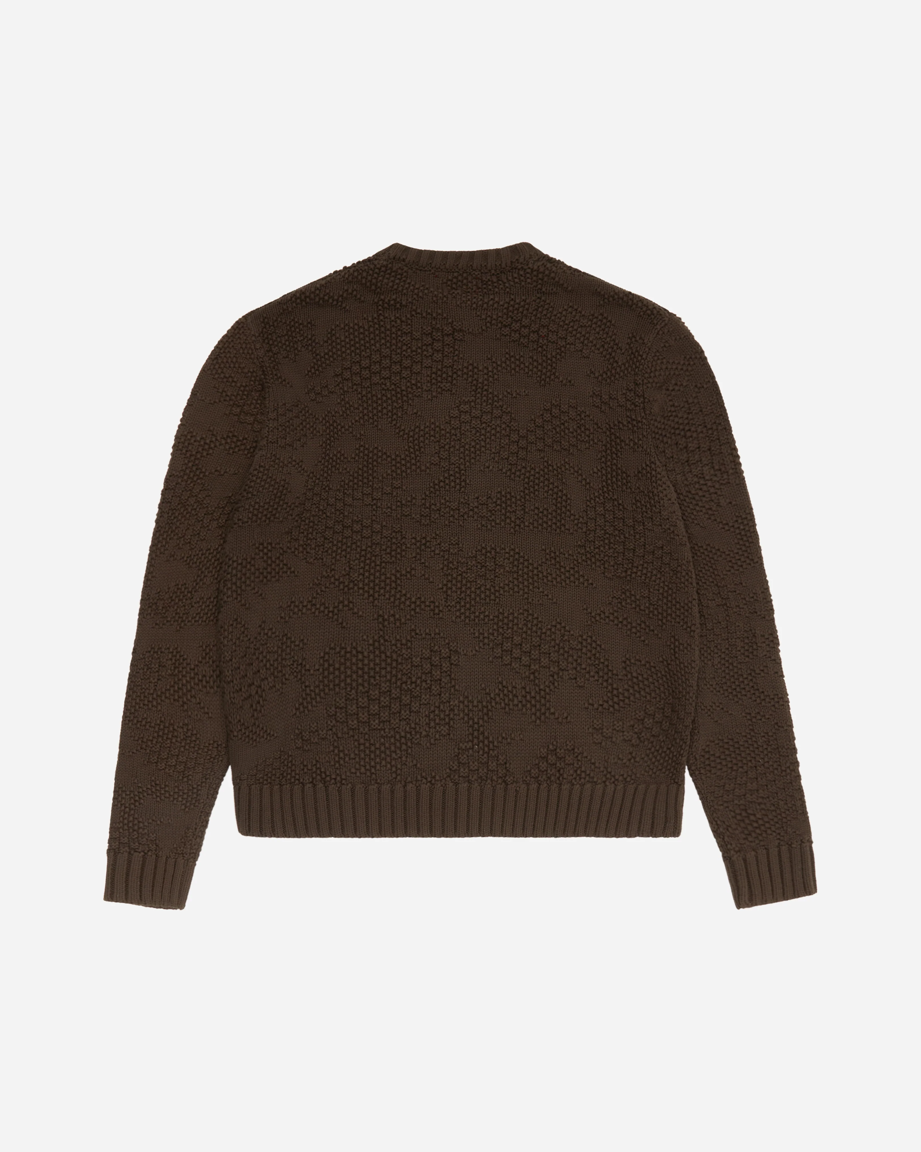 Camotex Knit Sweater Brown - Image 4