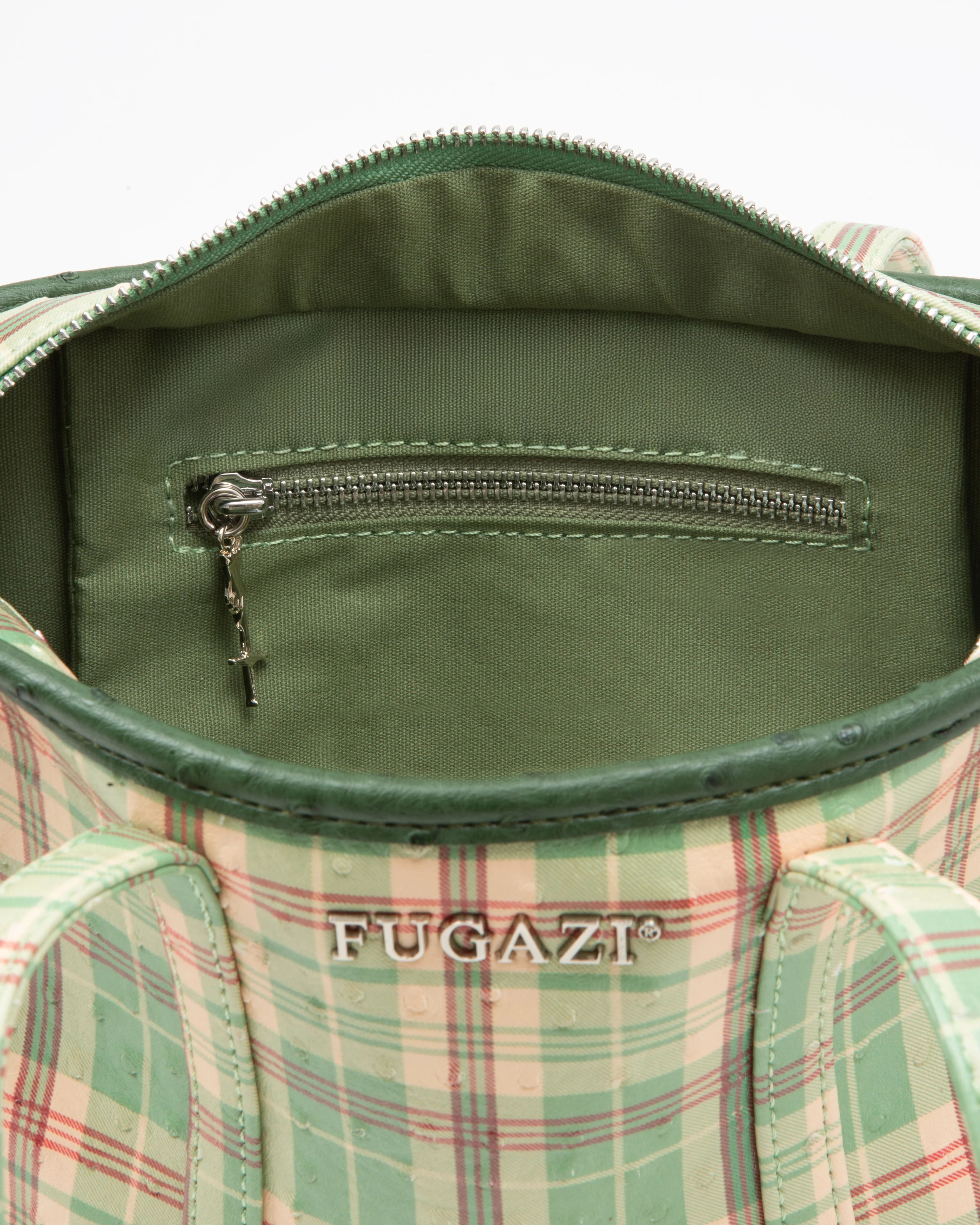 Laundry Bag Mini Green Ostrich - Image 4