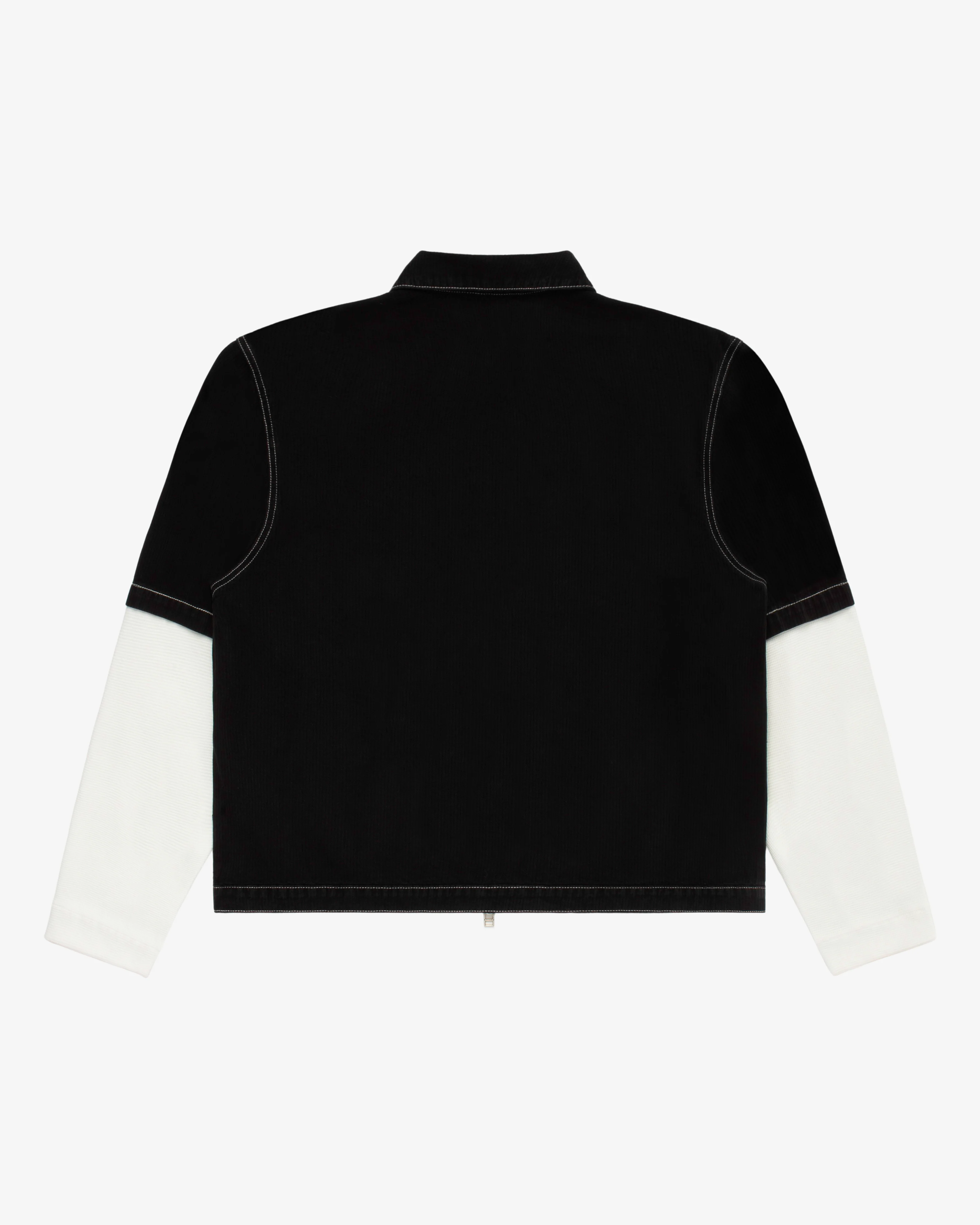 Layered Farsi Work Shirt Black - Image 5
