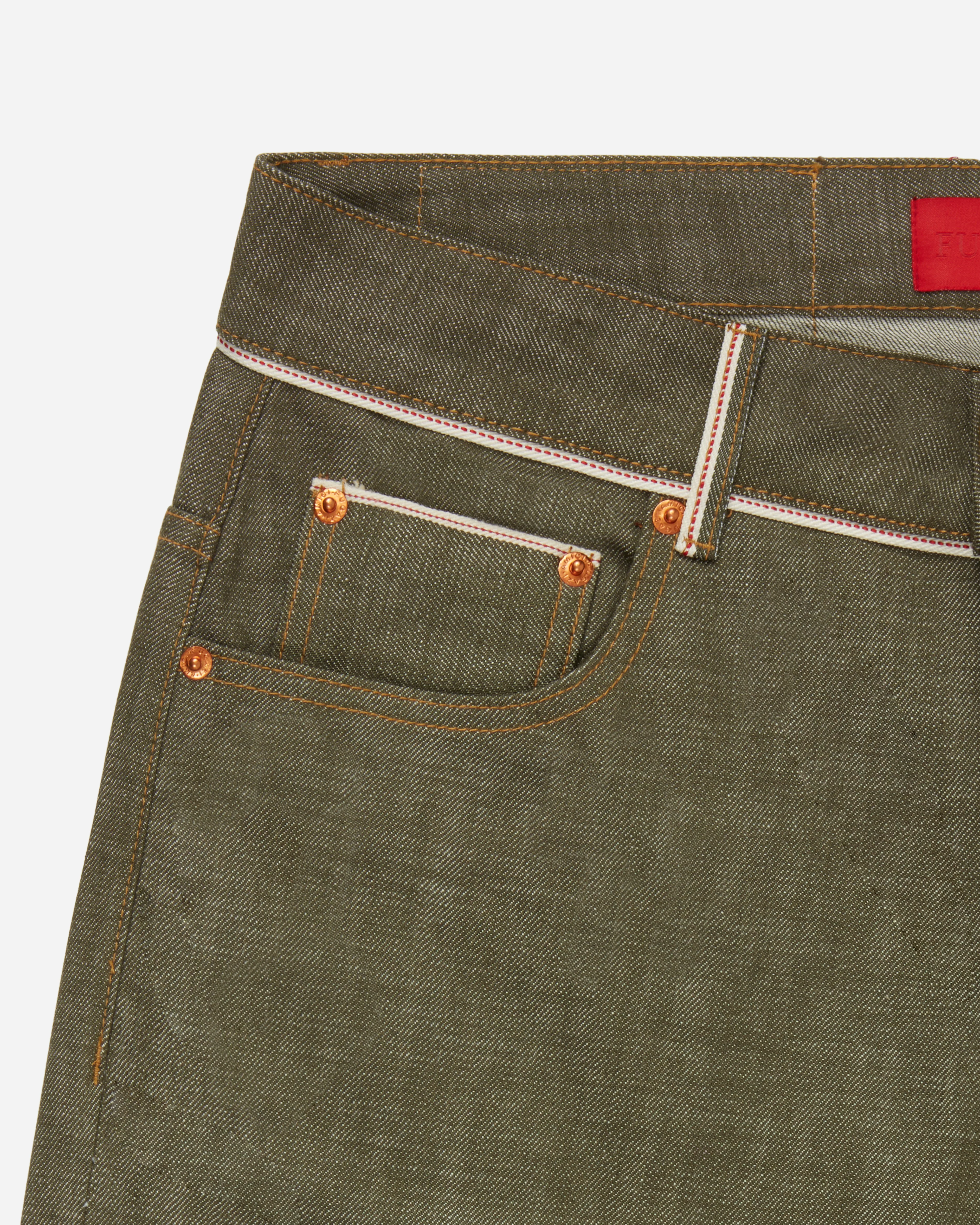 More Selfish Jeans Olive - Image 3