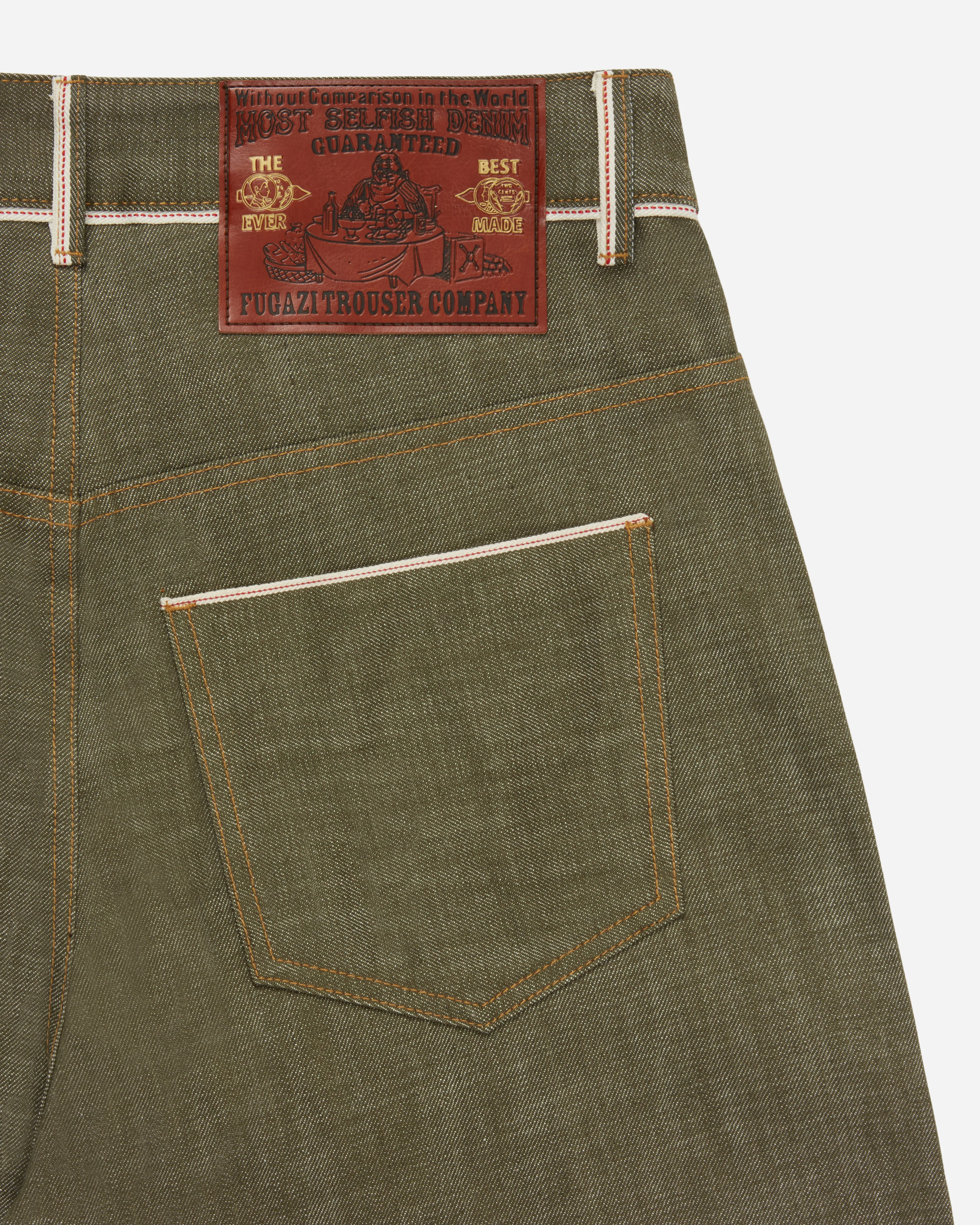 More Selfish Jeans Olive - Image 6