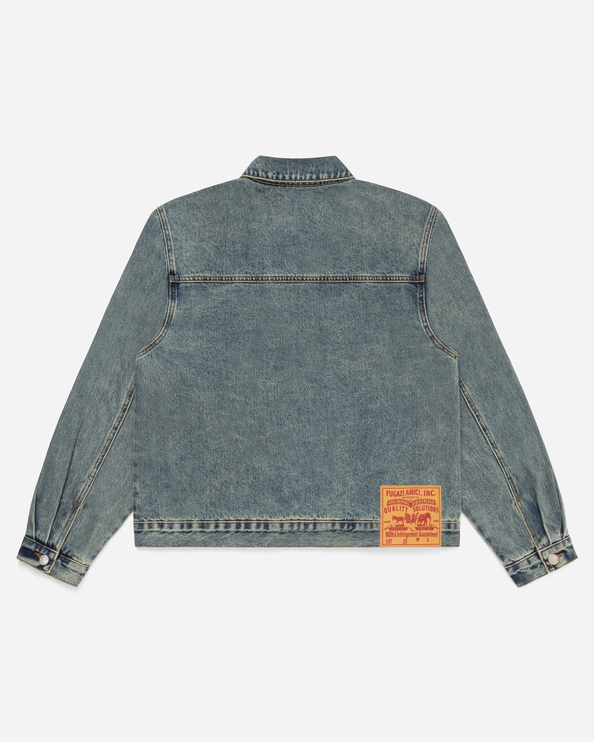 Novelty Denim Jacket Mud Washed - Image 5