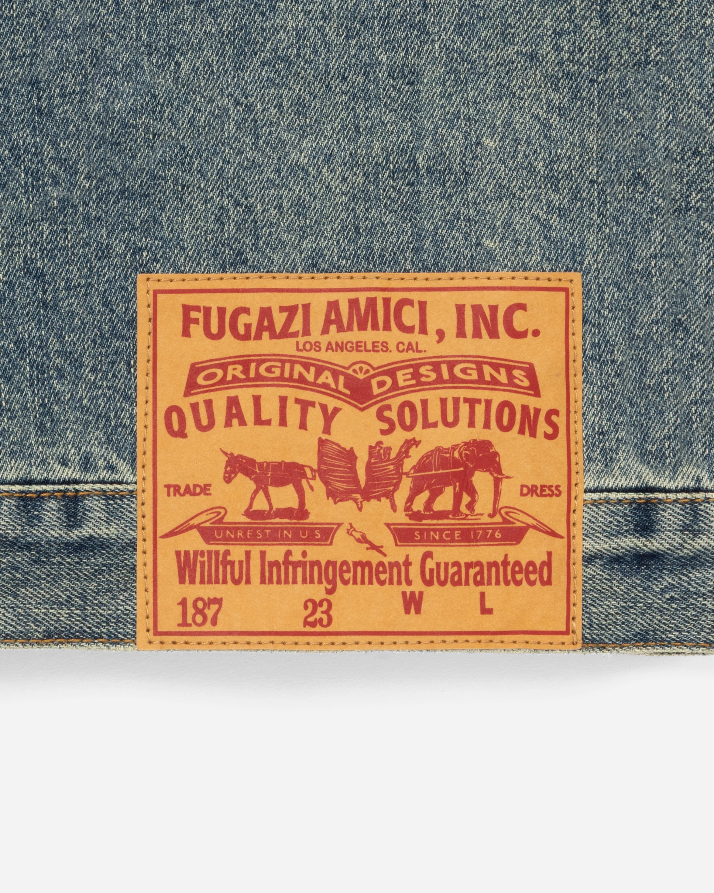 Novelty Denim Jacket Mud Washed - Image 6