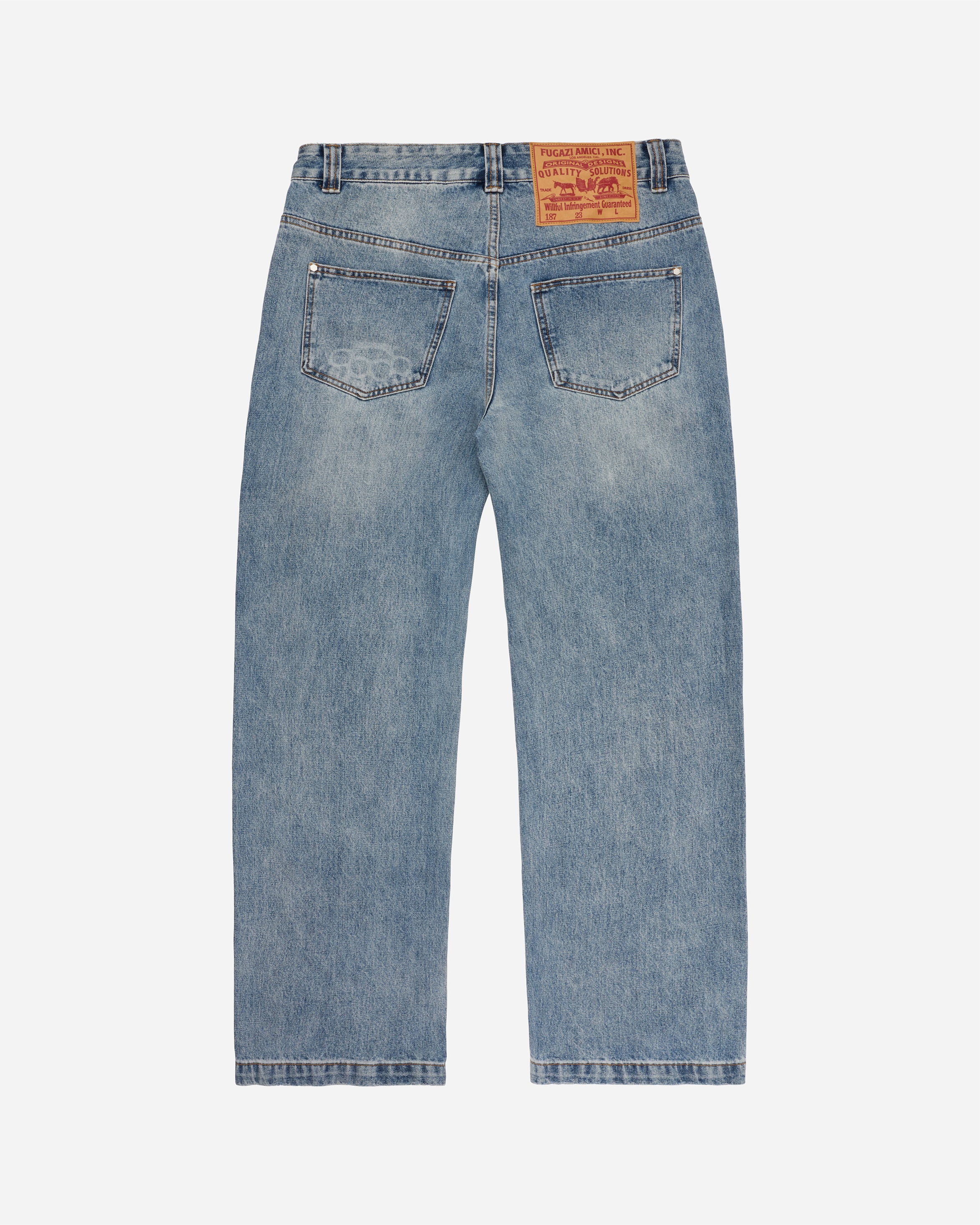 Novelty Jeans Light Washed - Image 4