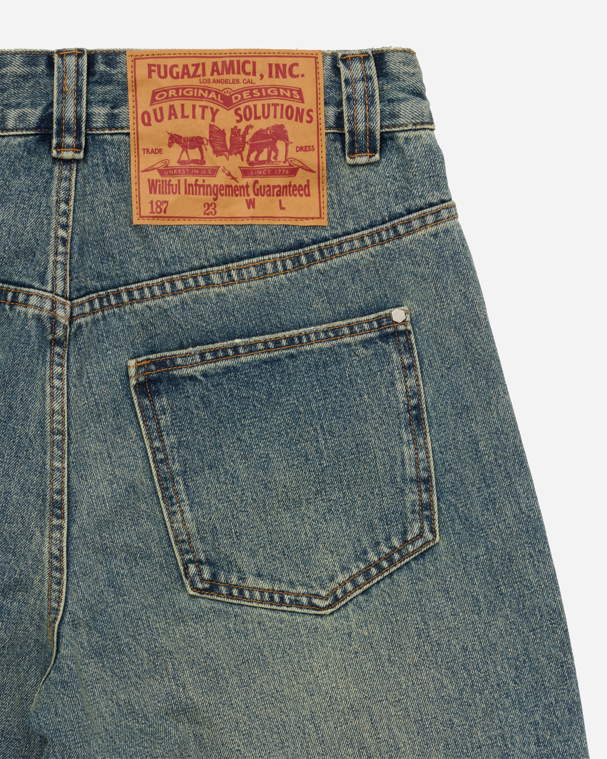 Novelty Jeans Mud Washed - Image 6