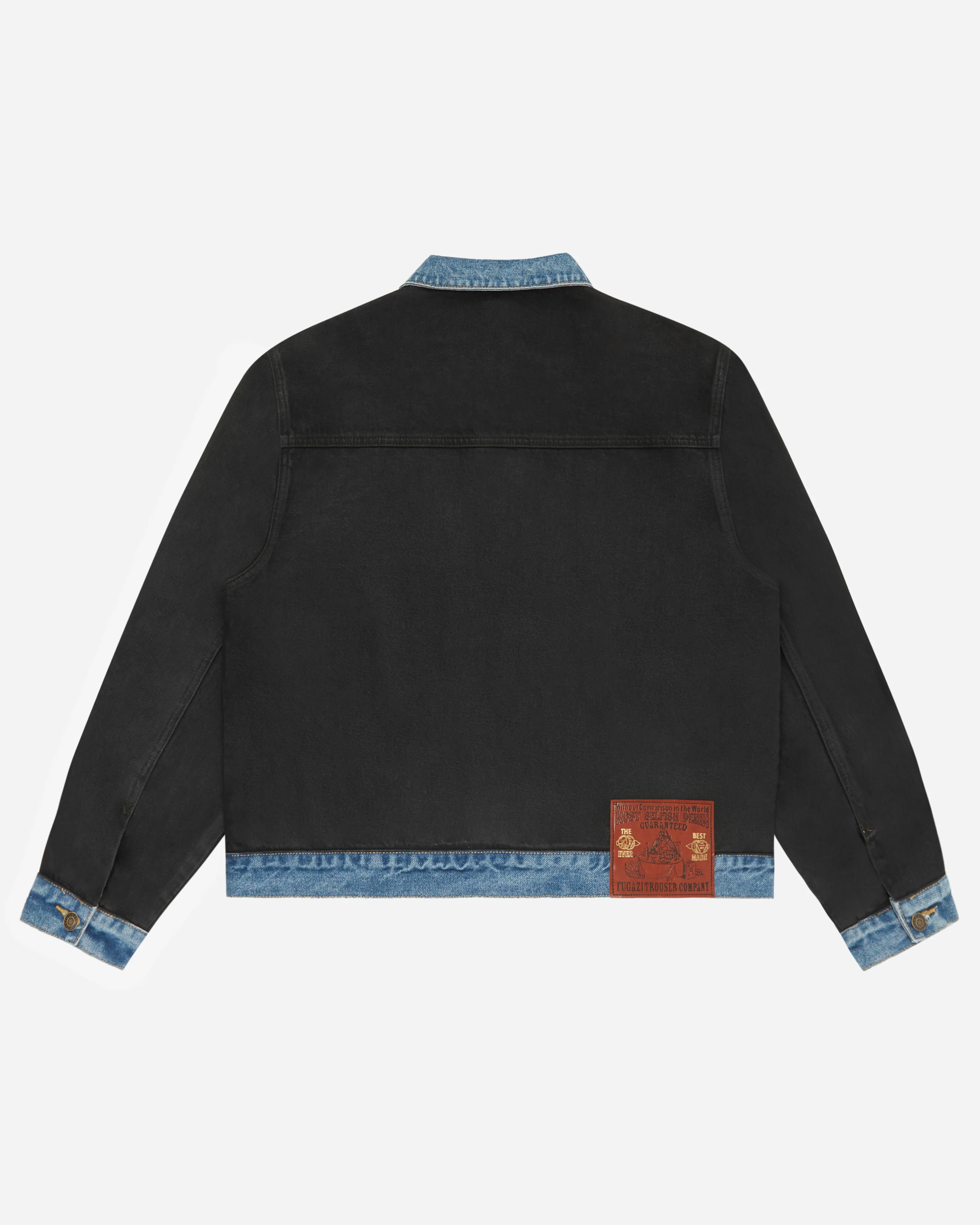 Soot Denim Jacket Black - Image 4