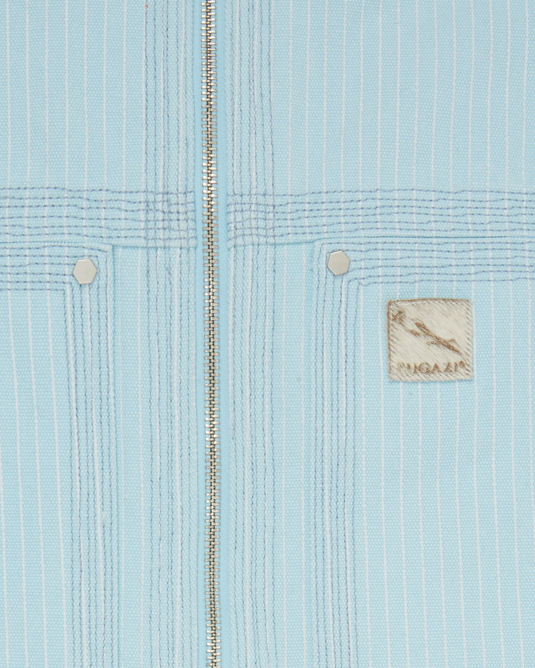 Wall Street Work Jacket Blue - Image 4