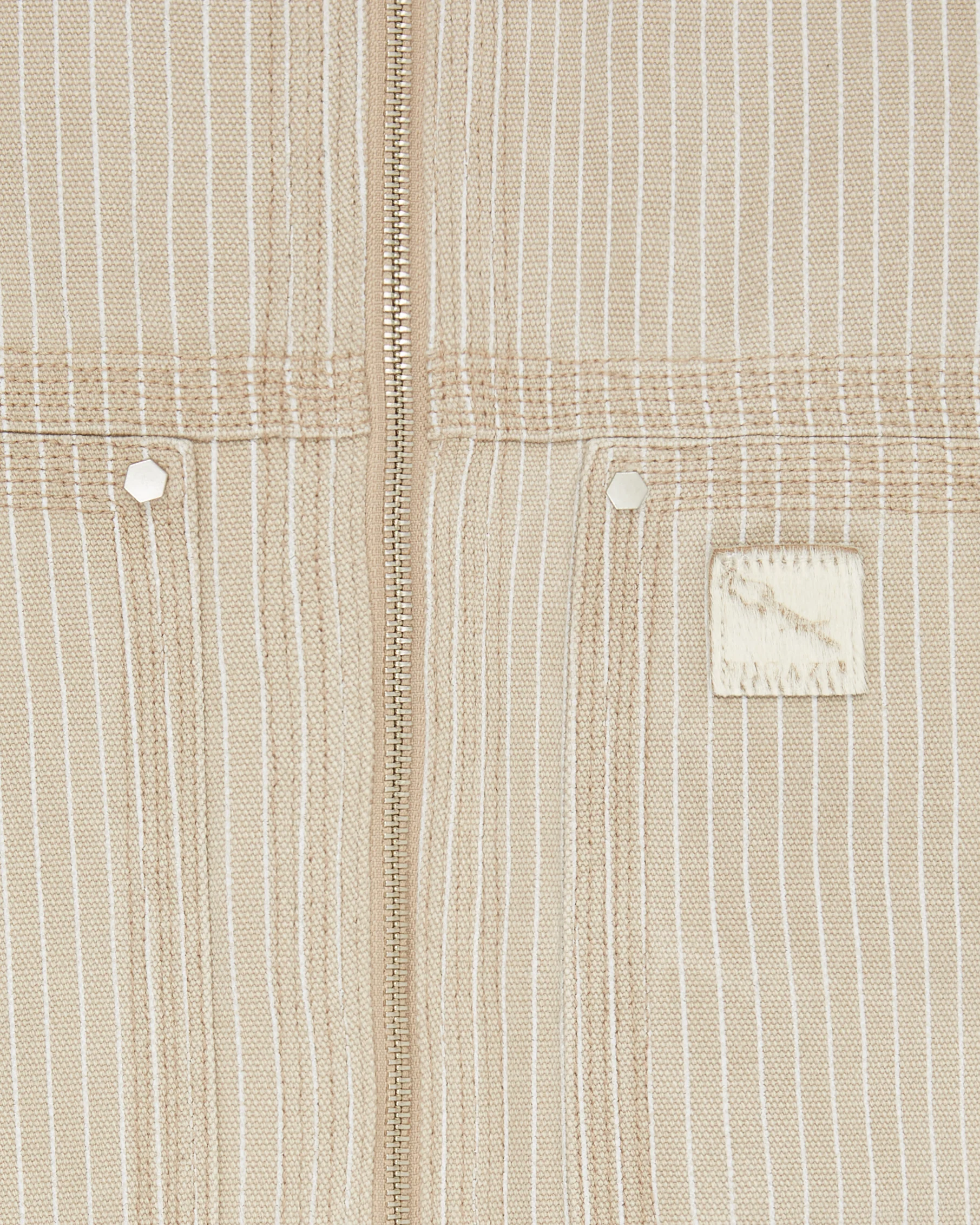 Wall Street Work Jacket Taupe - Image 4